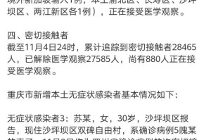 重庆最新疫情动态，哪个区被划为疫区？权威解读来了