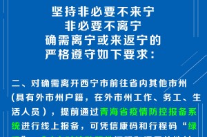 青海省疫情动态，最新防控措施与居民应对指南