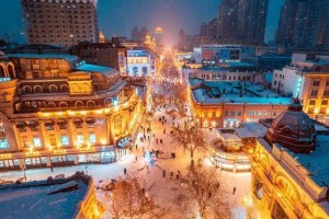 疫情下的哈尔滨市，坚韧与温暖的北方冰城