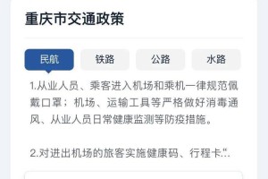 重庆市疫情防控最新政策与实时查询指南，一键掌握出行必备信息