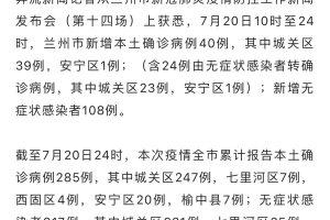 疫情最新动态，合肥封城了吗？兰州最新消息解读