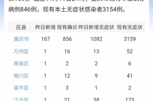 重庆疫情最新动态，哪个地区确诊病例最多？