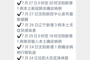 辽宁沈阳疫情最新数据，防控措施升级，市民需加强防护