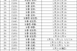 长春停运车次最新调整，原因、影响及应对措施全解析