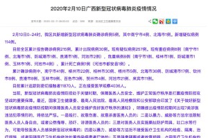 广西南宁疫情最新消息，今日新增病例及防控措施详解