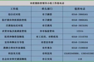 重庆市疫情防控领导小组电话，市民必知的紧急联系指南