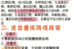 重庆市疫情防控最新动态，措施升级与市民生活指南