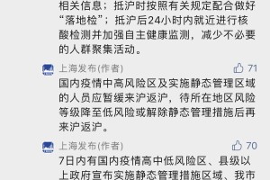 上海疫情防控最新政策公布，全面解析与市民应对指南