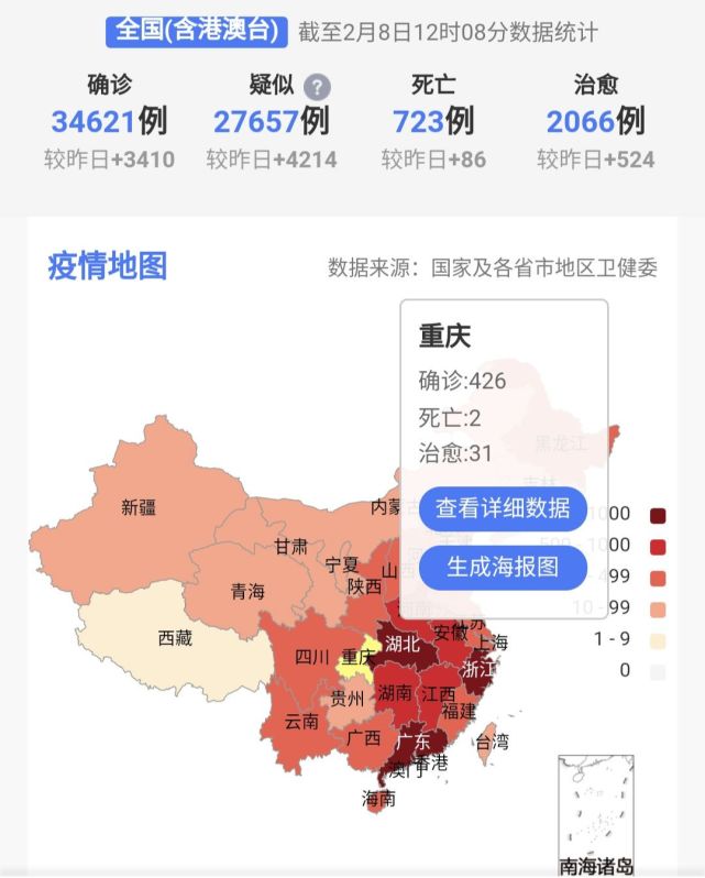 重庆疫情最新动态，哪个地区确诊病例最多？