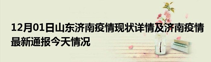 济南市今日疫情最新通报，新增病例及防控措施详解