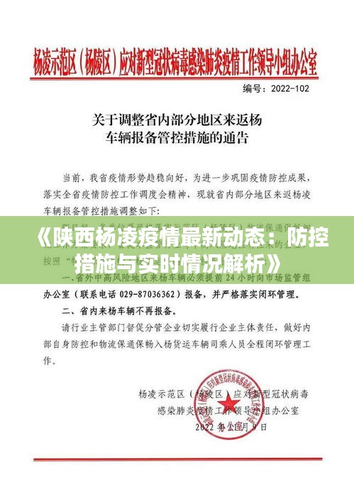 陕西省疫情最新动态，防控措施升级与市民应对指南